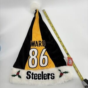 NFL Pittsburgh Steelers Hat  Holiday Santa #86 Ward Fan
